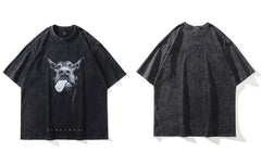 2024 Men's Vintage Style Doberman Dog Graphic T-Shirt Streetwear