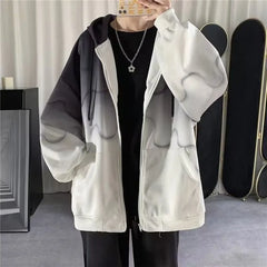 Soft Leisure Zip-up Coat All-match Trendy Sweatshirts Top