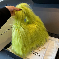 Let's Go Out Fur Bag