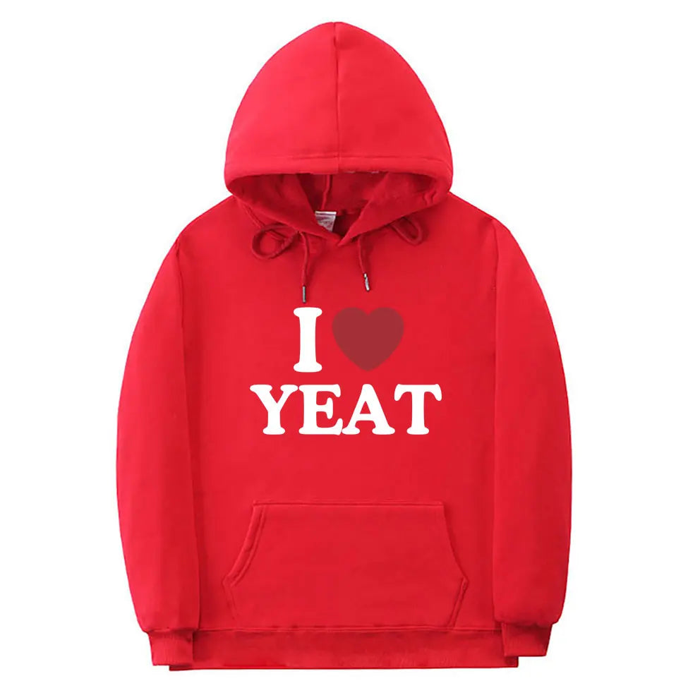 Yeat Graphic Print Hoodie