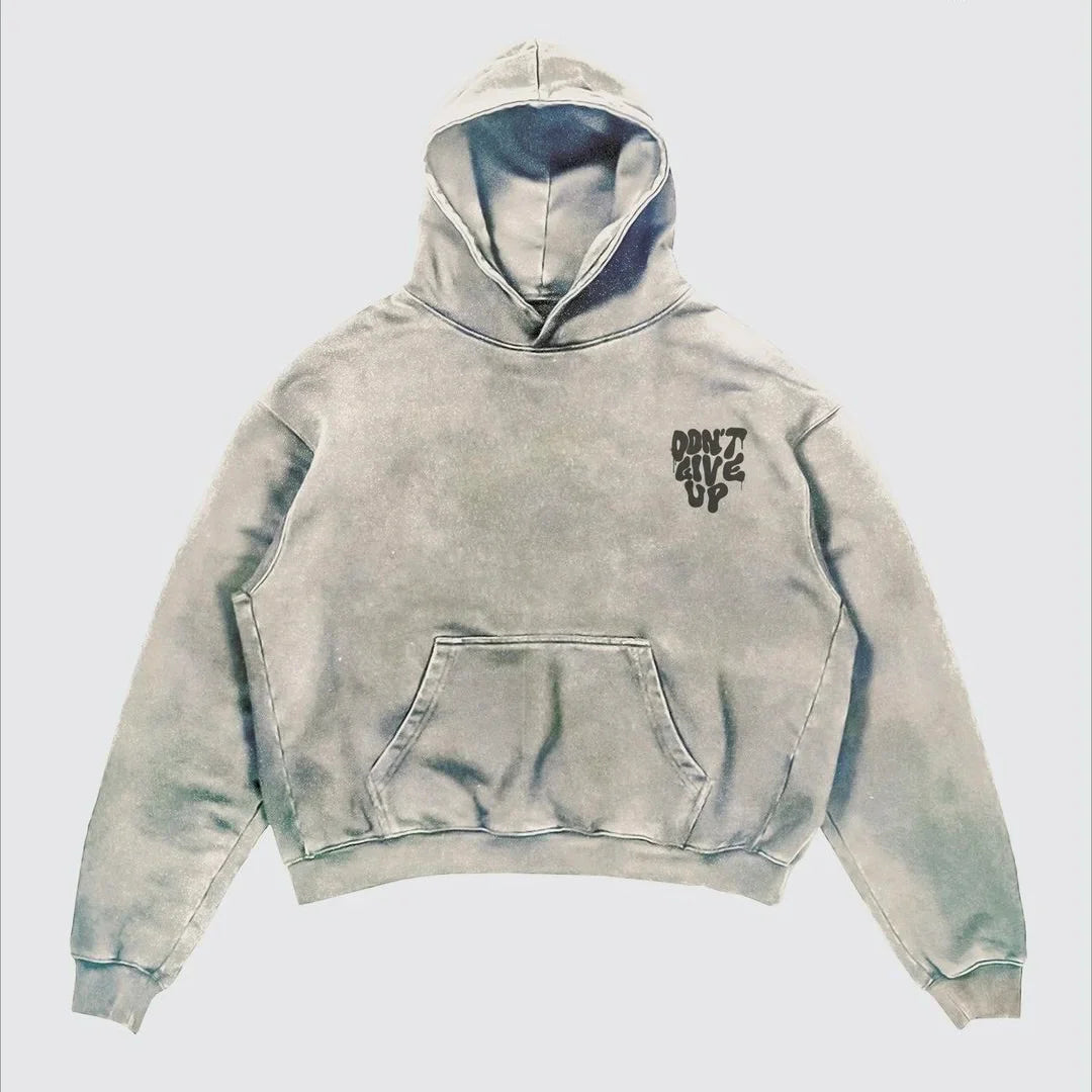 Street Hip Hop Fashion Retro Sweatshirt Loose Versatile Pullover ins Hoodie