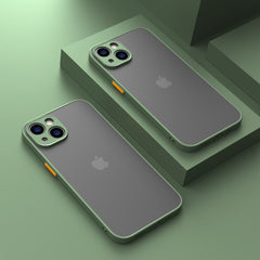 Matte Phone Case for IPhone  Luxury Soft Silicone Shockproof