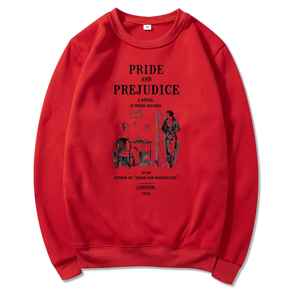 Pride and Prejudice Sweatshirt Casual Pullovers