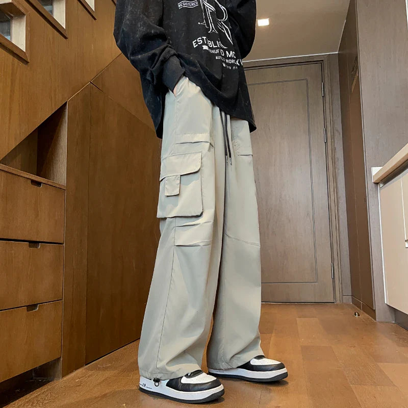 Casual Streetwear 2024 Spring Summer Pants Men