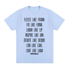 Men's Letter Print Vintage Tees Tops