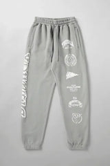 Style Men's Clothing Gym Sports Fitness Cotton Casual Printed