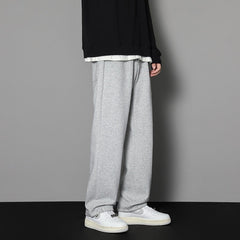 Sweatpants Mens Straight Pants Large Size Male Casual Pants Streetwear