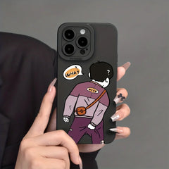 Prinetd Cute Cartoon Phone Case For iPhone