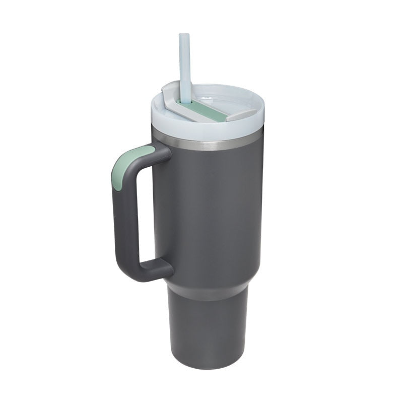 Stainless Steel Mug Coffee Cup Thermal  Mugs Thermos Tumbler with Handle