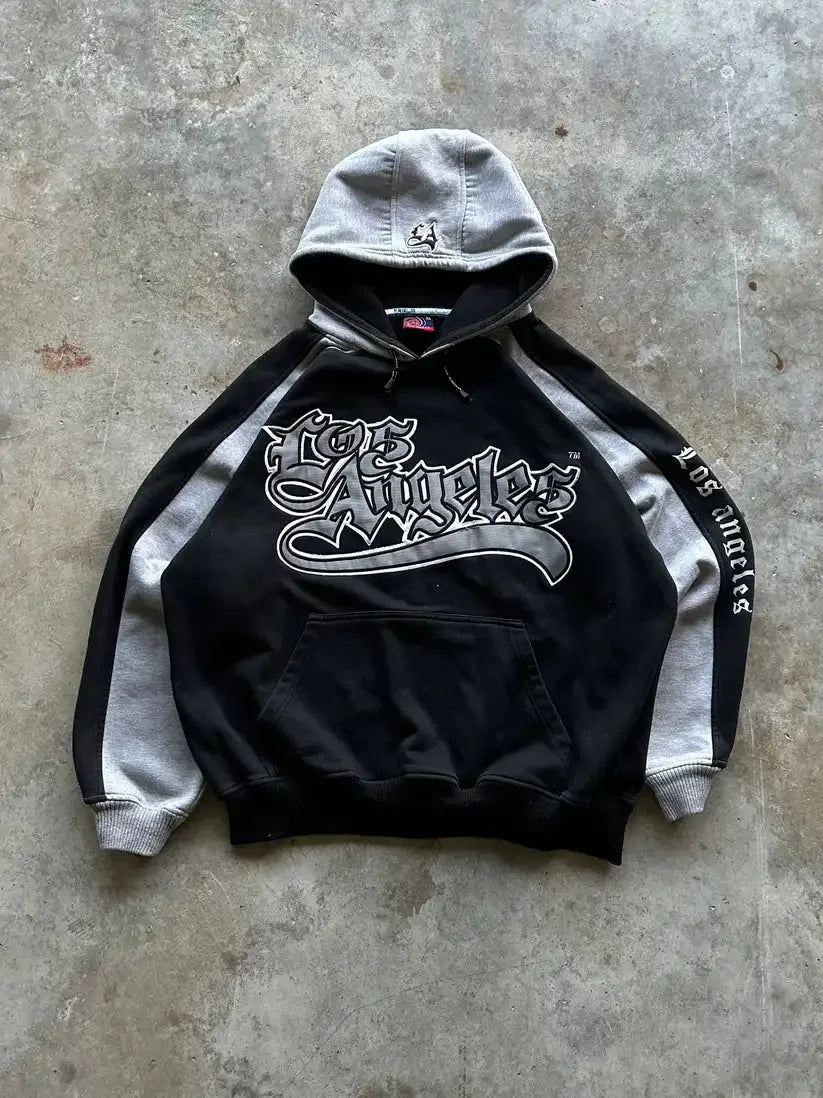 Y2k Street Fashion Loose Multi Zipper Oversized Hooded Autumn Winter Coat Unisex
