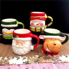 Creative Ceramic Mug Cartoon Christmas