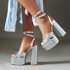 Lucky Star Platform Heels