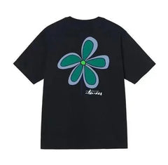 Stussiness Summer Cotton T-shirt: Unisex Casual Streetwear