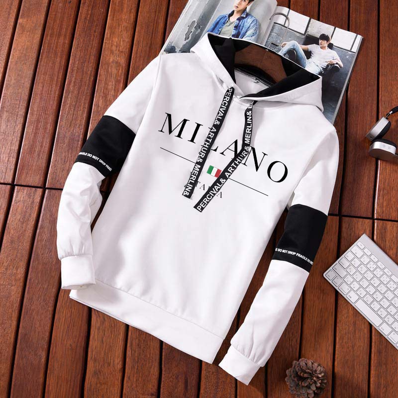 Men Sweatshirt Set Sweatpants Tracksuit Pullover Streetwear