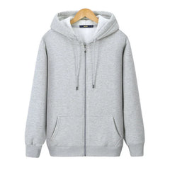 Stay Cozy in Style: New Men's Fleece Hoodie with Thickened Hood for Autumn and Winter