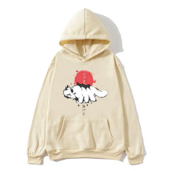 Avatar The Last Airbender  Appa Hoodie Casual Long-sleeved with Hooded Hoody Comfortable
