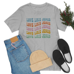Love Like Jesus Retro Faith T-Shirt