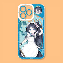 Blue Archive Soft Silicone Case for iPhone Transparent Back Cover