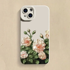 Rose Flower Phone Case For iPhone
