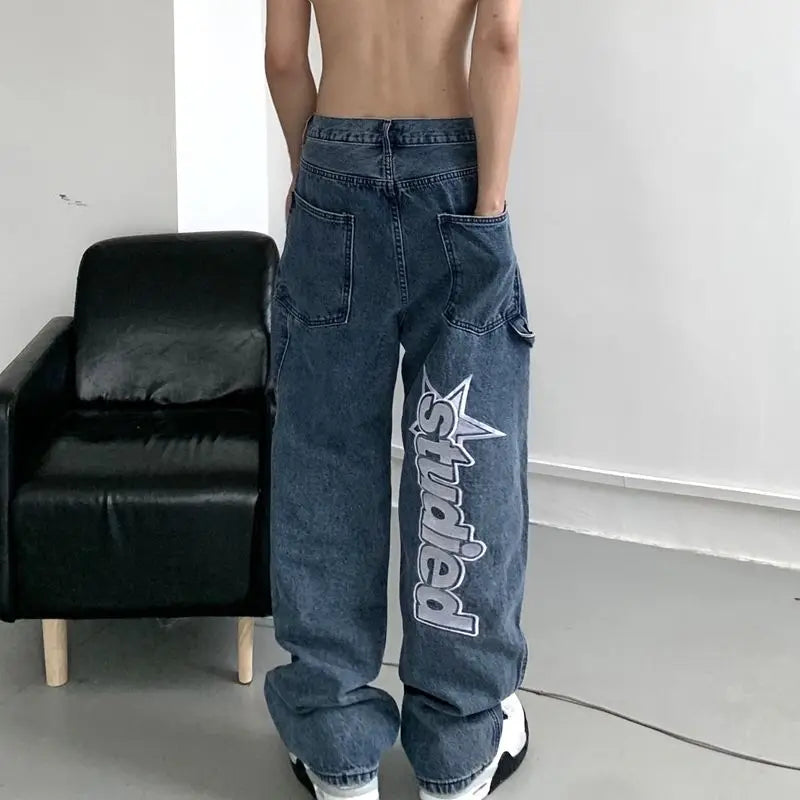 Streetwear Baggy Slouchy Jeans Men