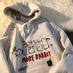 Sweatshirt For Women Korean Style Fashion Hoodies Kawaii Oversized Hooded