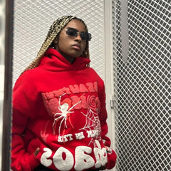 Y2K Pink Hoodie: Harajuku Graphic Oversized Sweatshirt for Women