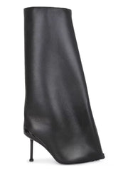 Shark Toe Knee Length Boots