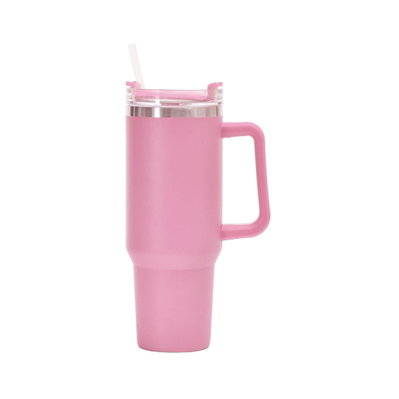 Stainless Steel Mug Coffee Cup Thermal  Mugs Thermos Tumbler with Handle