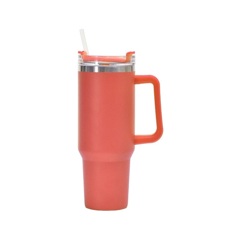 Stainless Steel Mug Coffee Cup Thermal  Mugs Thermos Tumbler with Handle