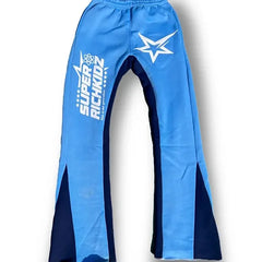 Men Streetwear Hip Hop Vintage Flared Pants