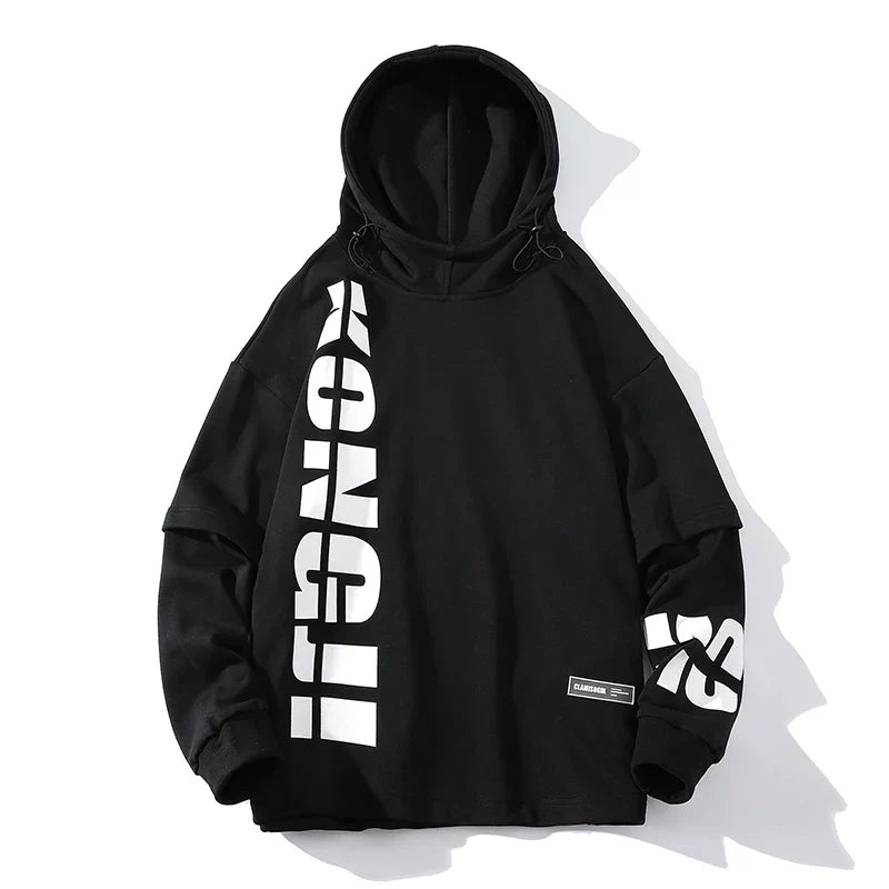 2023 Men Hoodies Sweatshirts Oversized Streetwear Harajuku Hip Hop Outwear