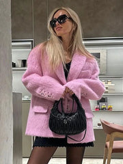 Manhattan Fuzzy Blazer