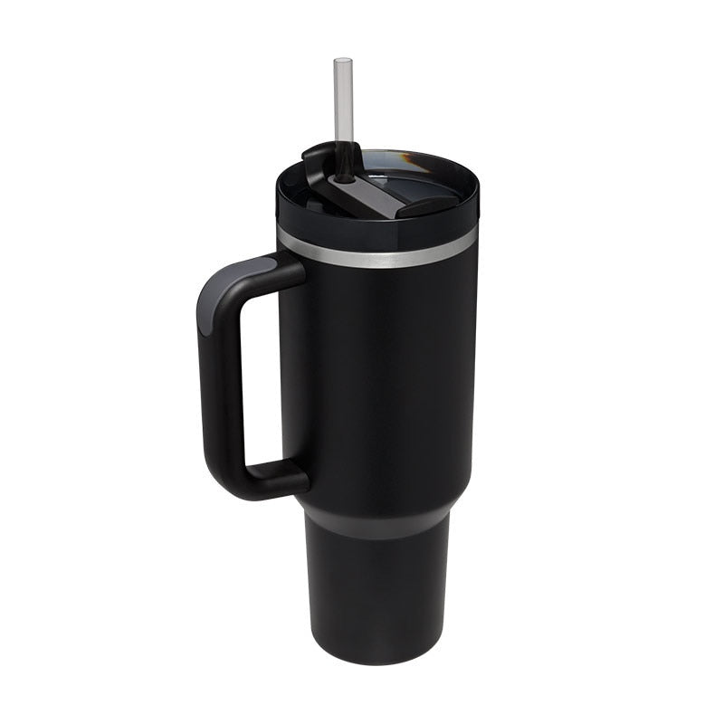 Stainless Steel Mug Coffee Cup Thermal  Mugs Thermos Tumbler with Handle