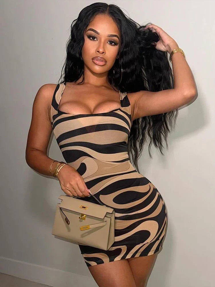 Just In Time Stripe Dress