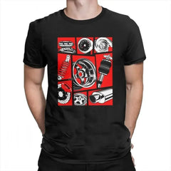 2024 Summer Car Culture Funny T-Shirt for Men