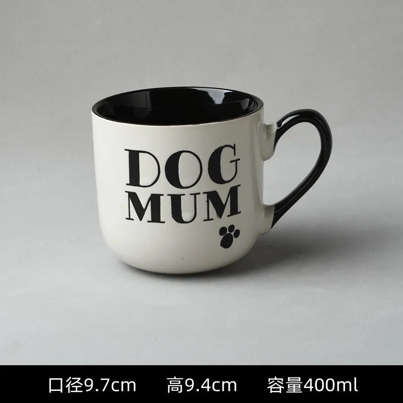 Creative Retro Household Water Coffee Micro-defective Ceramic Cup Personality Trend Mug Japanese
