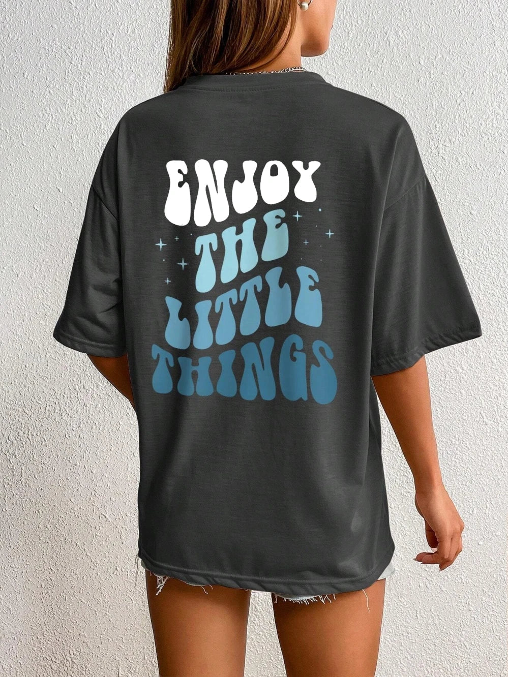 Street Hip Hop Letter Print Women's T-Shirt