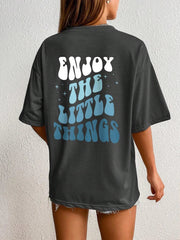 Street Hip Hop Letter Print Women's T-Shirt