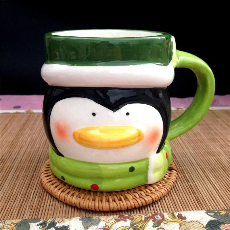 Creative Ceramic Mug Cartoon Christmas