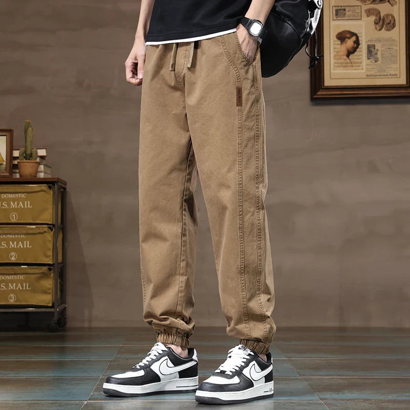 2024 New In Men's Casual Cotton Loose Cargo Pants