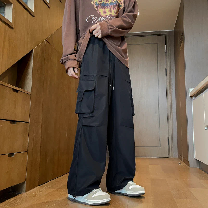 Casual Streetwear 2024 Spring Summer Pants Men