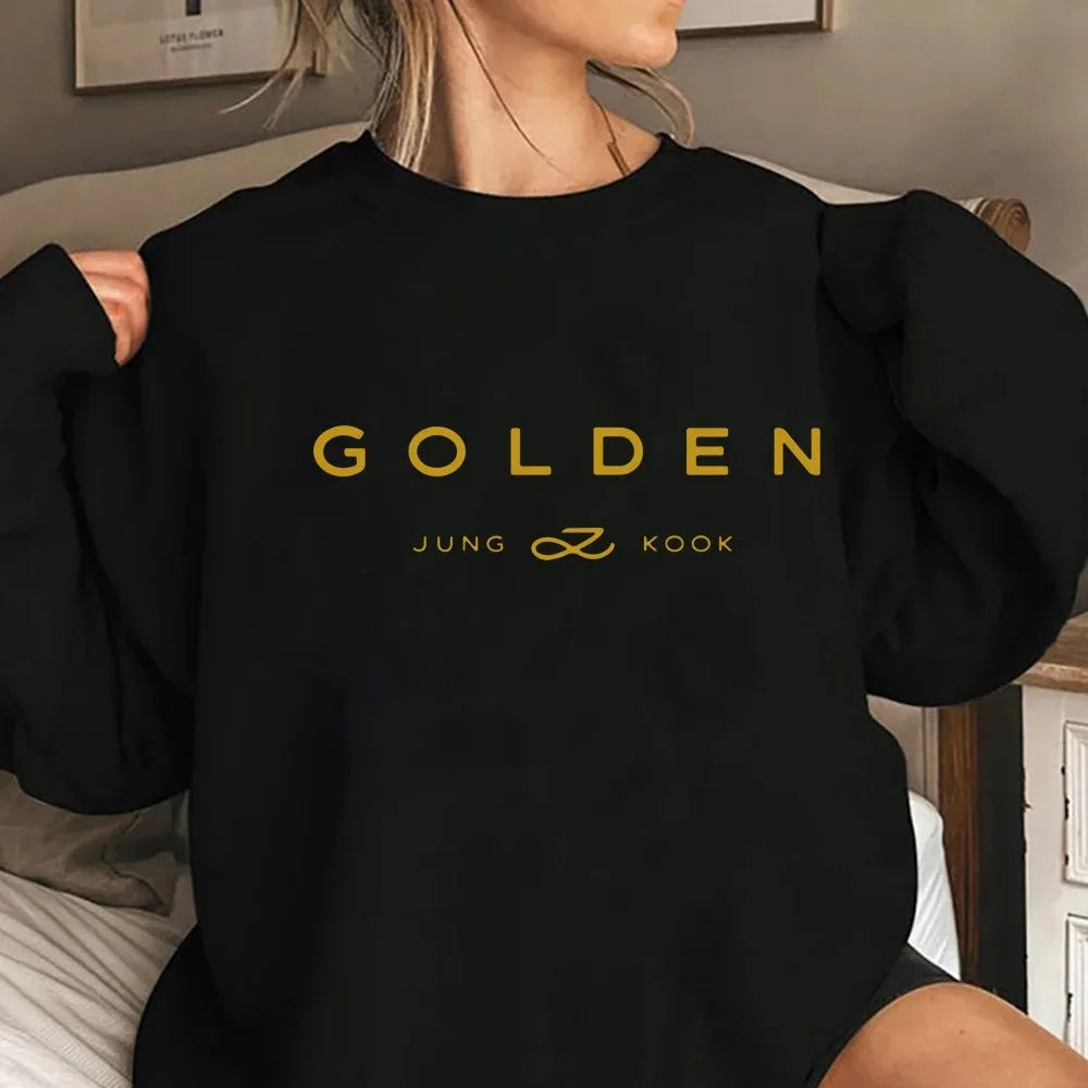 Jungkook Kpop Golden Album Hoodie