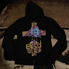 Y2K Long Sleeve Hoodie Gothic Zip-Up for Women
