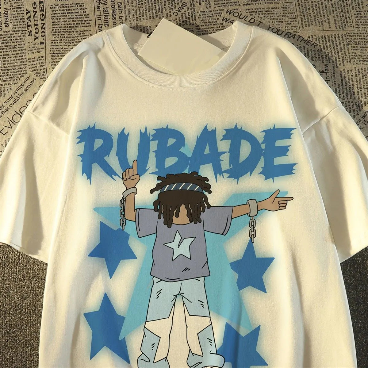 Y2K Loose Personality Women Harajuku Oversized T shirt