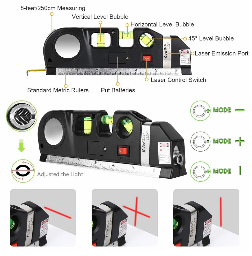 LevelEaseâ„?- Precision Laser Measurement (50% DISCOUNT)