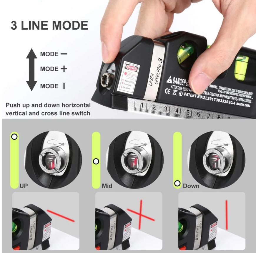 LevelEaseâ„?- Precision Laser Measurement (50% DISCOUNT)