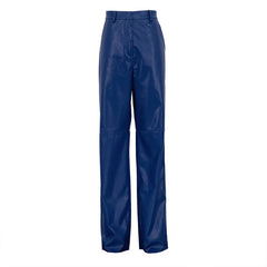 Leather Pants Women High Waist Fleece Lined Winter Pants