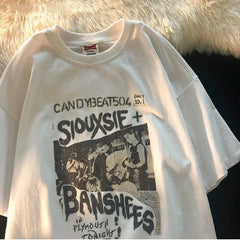 Y2k Short Sleeve Hip Hop Short Sleeve Street Female T-shirt