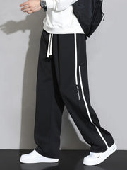 2023 New Sweatpants Men Baggy Joggers Wide Leg Pants Loose Outdoor