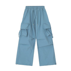 Y2K Hiphop Loose Wide-Leg Overalls â€?Summer Casual Women Pants